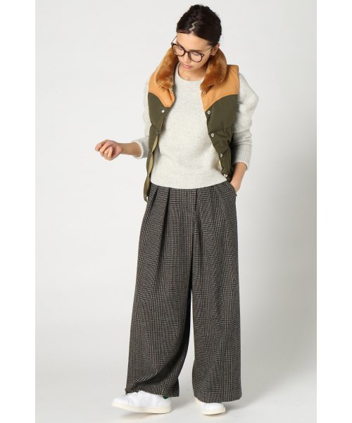 JOURNAL STANDARD(ジャーナルスタンダード)の「カシミヤウールビッグシルエットクループルオーバー#(ニット/セーター・レディース・ベージュ/ライトグレー/チャコールグレー・FREE)」の15枚目の写真