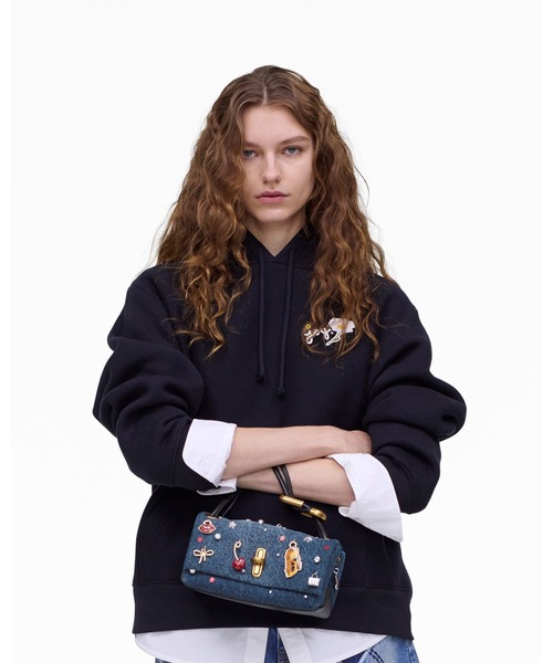 TRINKET CHARM DENIM MINI DUAL BAG/ザ トリンケット チャーム デニム