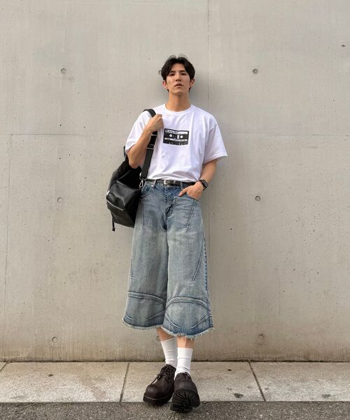 DNSR(ディーエヌエスアール)の「マルチダートバミューダデニムパンツブルー(その他パンツ・メンズ・その他・LARGE/X-LARGE/SMALL/MEDIUM)」の20枚目の写真