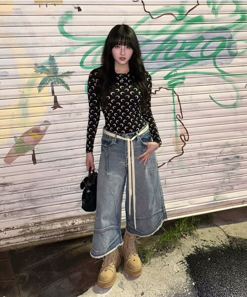 DNSR(ディーエヌエスアール)の「マルチダートバミューダデニムパンツブルー(その他パンツ・メンズ・その他・LARGE/X-LARGE/SMALL/MEDIUM)」の8枚目の写真
