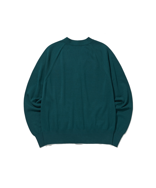 HISHANDER（ヒズハンダー）の「WHOLEGARMENT CARDIGAN [Blue Green]（カーディガン/ボレロ・レディース・その他・1/2/3）」の3枚目の写真