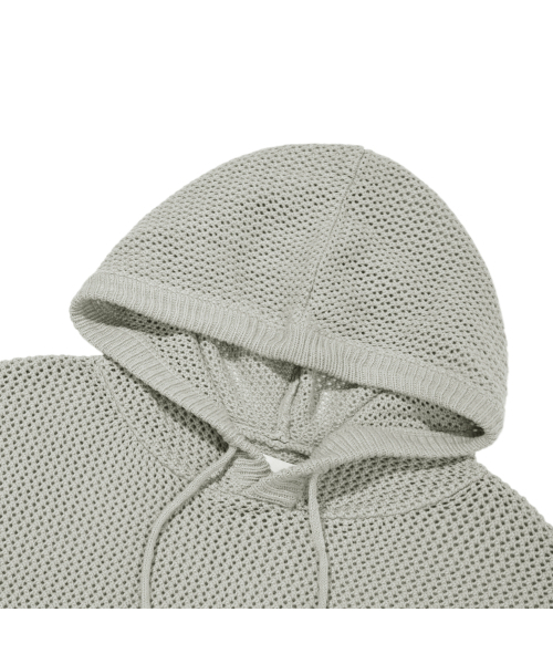 F.ILLUMINATE(フィルミネイト)の「シンボルメッシュフードニット-ベージュ(ニット/セーター・レディース・その他・SMALL/MEDIUM/LARGE)」の7枚目の写真