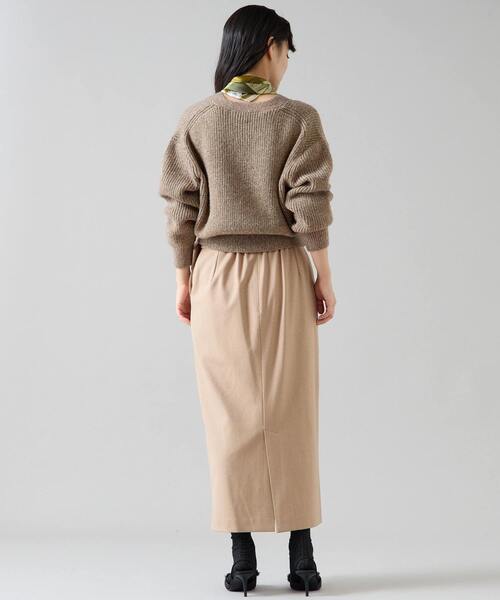 Tiara（ティアラ）の「リボンタイトスカート（スカート・レディース・ブラック/ベージュ/イエロー・2/4/3）」の18枚目の写真