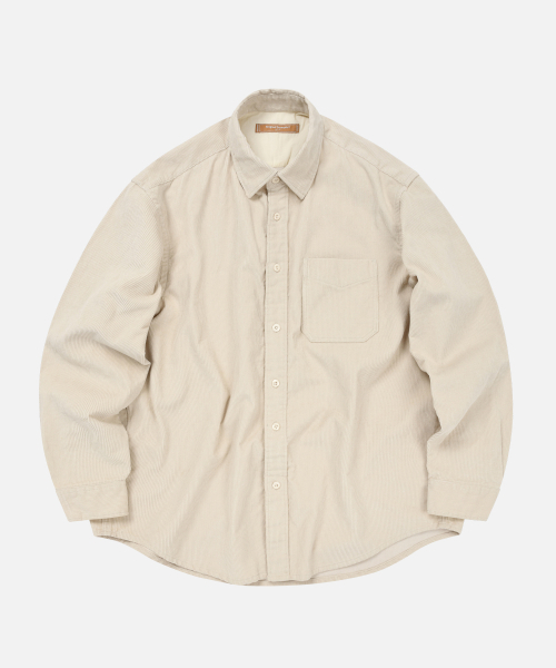 FRIZMWORKS(フリズムワークス)の「OG CORDUROY SHIRT _ IVORY(シャツ/ブラウス・メンズ・その他・MEDIUM/LARGE/X-LARGE)」の1枚目の写真
