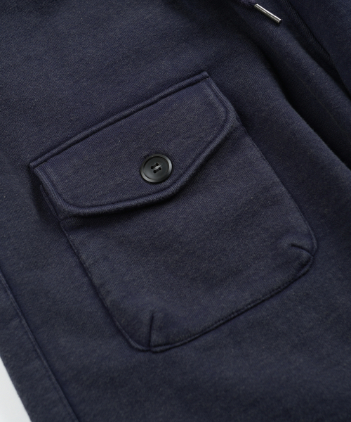 FRIZMWORKS(フリズムワークス)の「ARMY TWO TUCK SWEAT PANTS _ NAVY(その他パンツ・メンズ・その他・SMALL/MEDIUM/LARGE/X-LARGE)」の5枚目の写真