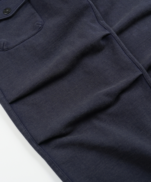 FRIZMWORKS(フリズムワークス)の「ARMY TWO TUCK SWEAT PANTS _ NAVY(その他パンツ・メンズ・その他・SMALL/MEDIUM/LARGE/X-LARGE)」の6枚目の写真