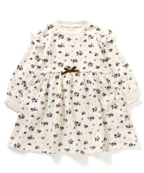 apres les cours（アプレレクール）の「【WEB限定】まいにち裏シャギーワンピ_ジュニア対応（ワンピース・キッズ・ブラック/アイボリー/グリーン/レッド・80/90/100/110/120/130/140）」の17枚目の写真