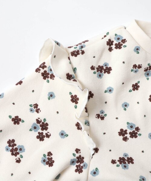 apres les cours（アプレレクール）の「【WEB限定】まいにち裏シャギーワンピ_ジュニア対応（ワンピース・キッズ・ブラック/アイボリー/グリーン/レッド・80/90/100/110/120/130/140）」の21枚目の写真