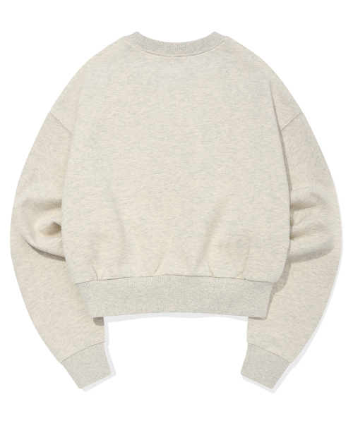 Retriever Club（レトリーバークラブ）の「HEART CROP CREWNECK [OATMEAL]（スウェット・レディース・その他・MEDIUM/SMALL）」の3枚目の写真