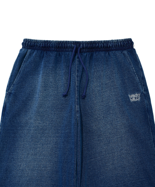 Wacky WiLLy(ワッキーウィリー)の「デニムライクパンツインディゴ(スウェットパンツ・レディース・その他・SMALL/MEDIUM/LARGE/X-LARGE)」の4枚目の写真