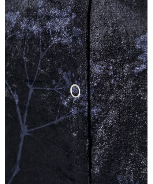 RUMCHE（ラムシェ）の「Tree Shade Velour Dress / ツリーシェイドベロアドレス（ワンピース・レディース・ブラック/カーキ/サックスブルー・SMALL/MEDIUM）」の22枚目の写真