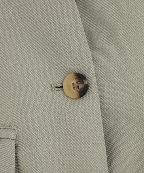 OMNES(オムネス)の「ノーカラーオープンサイドロングジレ(ベスト・レディース・ライトカーキ/ベージュ・FREE)」の15枚目の写真