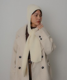 Floran（フローラン）の「ブークレ― イヤーフラップ ビーニー（ニットキャップ/ビーニー）」