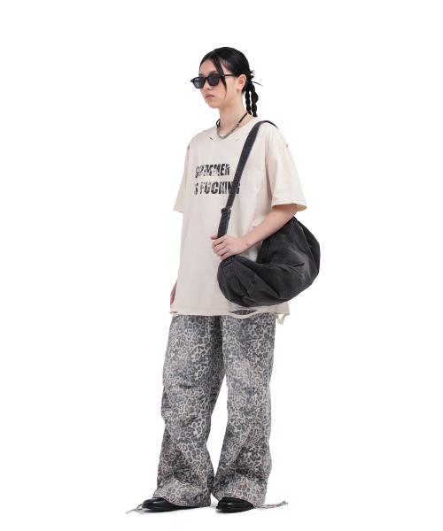 DEFGARMENTS（デフグラメンツ）の「PIG SUMMER T-SHIRTS [IVORY]（Tシャツ/カットソー・レディース・アイボリー・MEDIUM/LARGE）」の7枚目の写真
