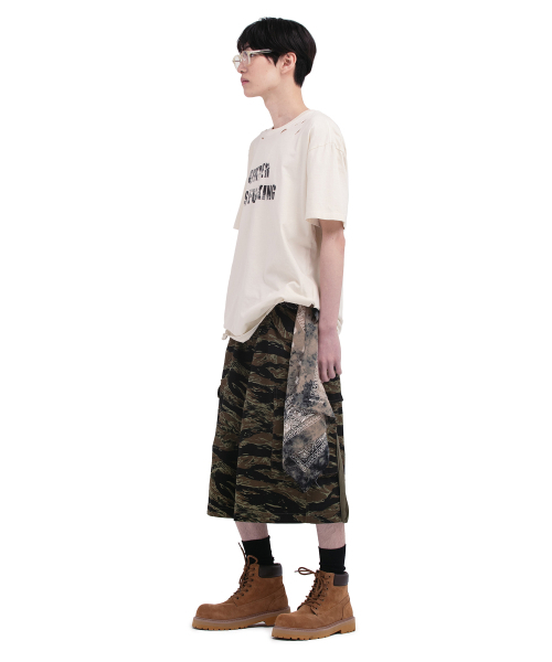 DEFGARMENTS（デフグラメンツ）の「PIG SUMMER T-SHIRTS [IVORY]（Tシャツ/カットソー・レディース・アイボリー・MEDIUM/LARGE）」の11枚目の写真