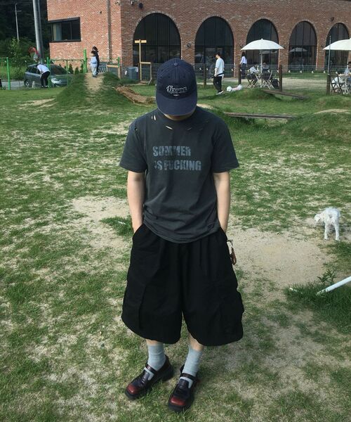DEFGARMENTS（デフグラメンツ）の「PIG SUMMER T-SHIRTS [IVORY]（Tシャツ/カットソー・レディース・アイボリー・MEDIUM/LARGE）」の18枚目の写真
