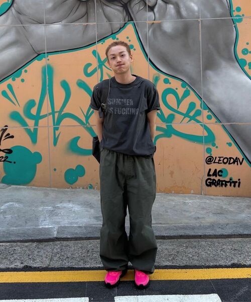 DEFGARMENTS（デフグラメンツ）の「PIG SUMMER T-SHIRTS [IVORY]（Tシャツ/カットソー・レディース・アイボリー・MEDIUM/LARGE）」の20枚目の写真