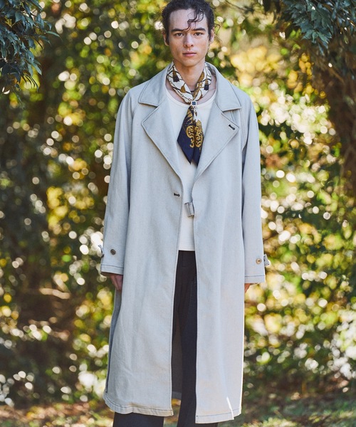 CASPER JOHN（キャスパージョン）の「Tielocken shop coat/タイ