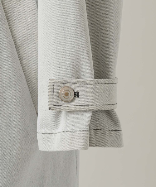 CASPER JOHN(キャスパージョン)の「Tielocken shop coat/タイロッケンショップコート(その他アウター・メンズ・ブラック/ホワイト・LARGE/MEDIUM/SMALL/X-SMALL)」の19枚目の写真