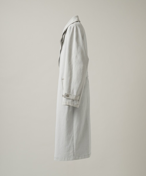 CASPER JOHN(キャスパージョン)の「Tielocken shop coat/タイロッケンショップコート(その他アウター・メンズ・ブラック/ホワイト・LARGE/MEDIUM/SMALL/X-SMALL)」の8枚目の写真