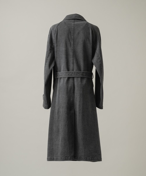 CASPER JOHN(キャスパージョン)の「Tielocken shop coat/タイロッケンショップコート(その他アウター・メンズ・ブラック/ホワイト・LARGE/MEDIUM/SMALL/X-SMALL)」の6枚目の写真