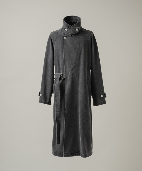 CASPER JOHN(キャスパージョン)の「Tielocken shop coat/タイロッケンショップコート(その他アウター・メンズ・ブラック/ホワイト・LARGE/MEDIUM/SMALL/X-SMALL)」の7枚目の写真