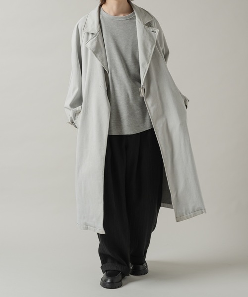 CASPER JOHN(キャスパージョン)の「Tielocken shop coat/タイロッケンショップコート(その他アウター・メンズ・ブラック/ホワイト・LARGE/MEDIUM/SMALL/X-SMALL)」の22枚目の写真