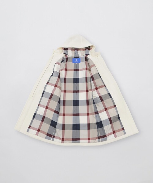 BLUE LABEL CRESTBRIDGE（ブルーレーベルクレストブリッジ）の「【一部店舗限定】メルトンダッフルコート（ダッフルコート・レディース・ダークネイビー/オフホワイト・38/36）」の7枚目の写真