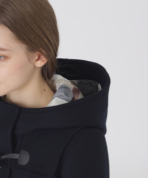 BLUE LABEL CRESTBRIDGE（ブルーレーベルクレストブリッジ）の「【一部店舗限定】メルトンダッフルコート（ダッフルコート・レディース・ダークネイビー/オフホワイト・38/36）」の11枚目の写真