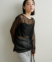 チュールTシャツ