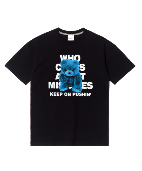 QT8 GARMENTS（キューティーエイトガーメント）の「RG Rough Bear Tee (Black)（Tシャツ/カットソー・レディース・その他・LARGE/MEDIUM/SMALL/X-LARGE）」の3枚目の写真