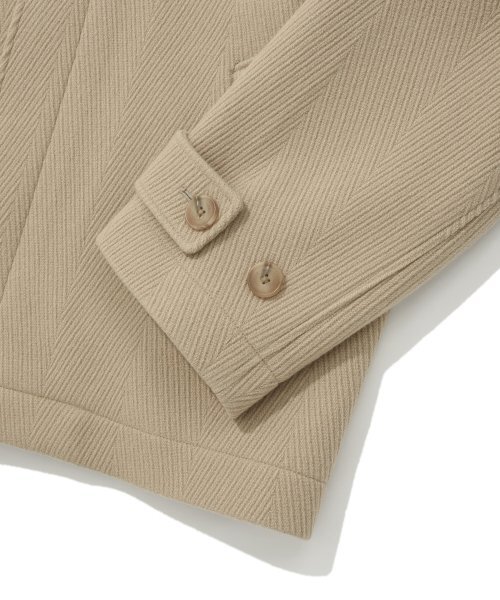 COVERNAT(カバーナット)の「ウールハーフマックコートベージュ(チェスターコート・レディース・その他・LARGE/MEDIUM/SMALL)」の6枚目の写真