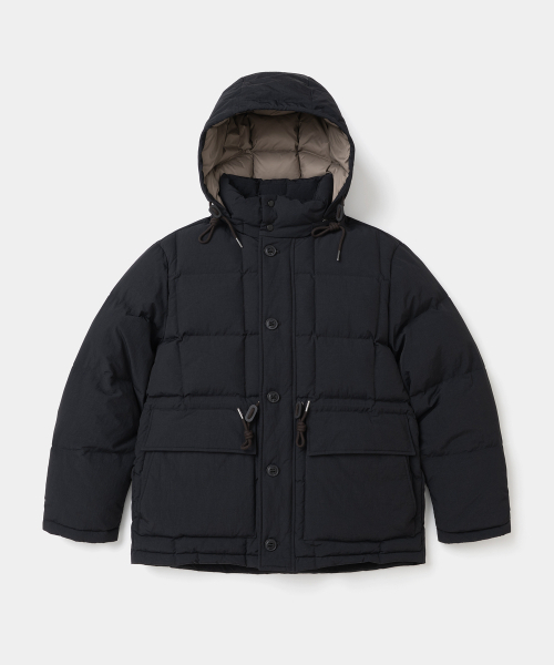 UNIFORM BRIDGE(ユニフォームブリッジ)の「karakoram field goose down parka black(ダウンジャケット/コート・メンズ・その他・SMALL/MEDIUM/LARGE/X-LARGE)」の1枚目の写真