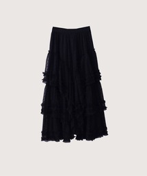 LA POMME petit（ラポミ・プチ）の「Lace Volume Long Skirt（スカート）」