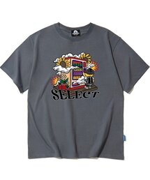 VENDING MACHINE GRAPHIC Tシャツ - グレー