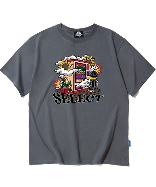 TRIPSHION(トリップション)の「VENDING MACHINE GRAPHIC Tシャツ - グレー(Tシャツ/カットソー・メンズ・その他・LARGE/MEDIUM/X-LARGE)」の1枚目の写真