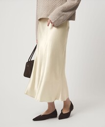 green label relaxing | サテン ナロー スカート(スカート)