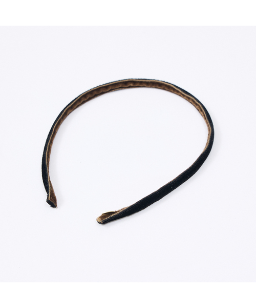 Jennifer Ouellette（ジュエファーオウレット）の「【Jennifer Ouellette/ジェニファー・オーレット】ベルベットリバーシブルカチューシャ（カチューシャ・レディース・ベージュ/ブラック・フリー）」の8枚目の写真