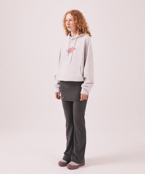 MENASOO（ミナス）の「For Rest Run Basic Hoodie_White Melange（パーカー・レディース・ホワイト・SMALL/MEDIUM）」の5枚目の写真