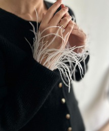 Kotoe | フェイクフェザー 付け袖(アームカバー)