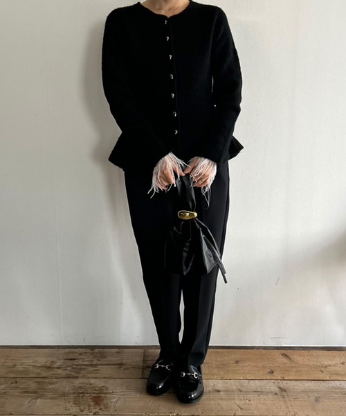 Kotoe（コトエ）の「フェイクフェザー 付け袖（アームカバー・レディース・ホワイト・FREE）」の8枚目の写真