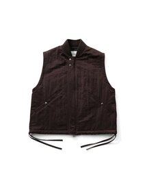 HORLISUN（ホーリーサン）の「Cooper Crease Nylon Vest Burgundy Brown（ベスト）」