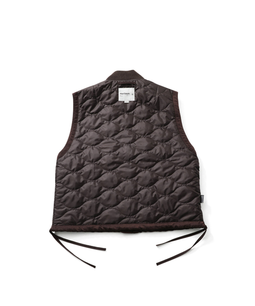 HORLISUN（ホーリーサン）の「Cooper Crease Nylon Vest Burgundy Brown（ベスト・レディース・その他・LARGE/MEDIUM/SMALL）」の5枚目の写真