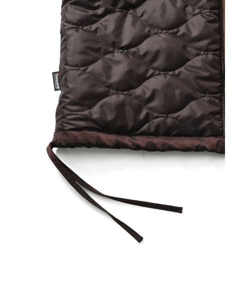 HORLISUN（ホーリーサン）の「Cooper Crease Nylon Vest Burgundy Brown（ベスト・レディース・その他・LARGE/MEDIUM/SMALL）」の6枚目の写真