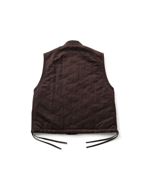 HORLISUN（ホーリーサン）の「Cooper Crease Nylon Vest Burgundy Brown（ベスト・レディース・その他・LARGE/MEDIUM/SMALL）」の7枚目の写真