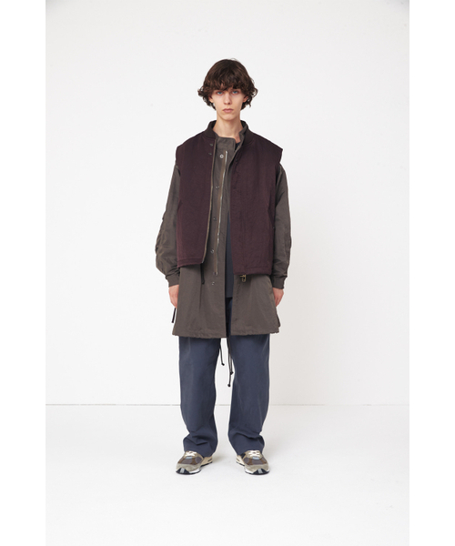 HORLISUN（ホーリーサン）の「Cooper Crease Nylon Vest Burgundy Brown（ベスト・レディース・その他・LARGE/MEDIUM/SMALL）」の8枚目の写真