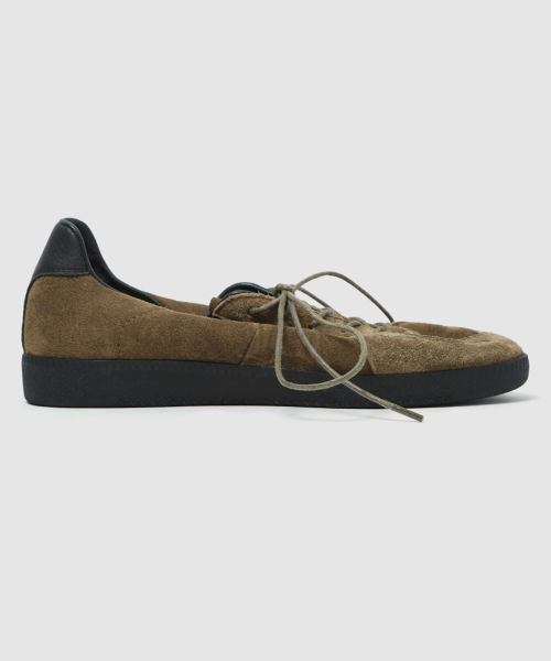 WETHEROAD(ウィーザロード)の「WTRD3125 Arthur Suede Washing German Army Sneakers Khaki(スニーカー・メンズ・カーキ・24cm/25cm/26cm/27cm/28cm/29cm)」の5枚目の写真