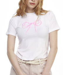 Ribbon Tee White
