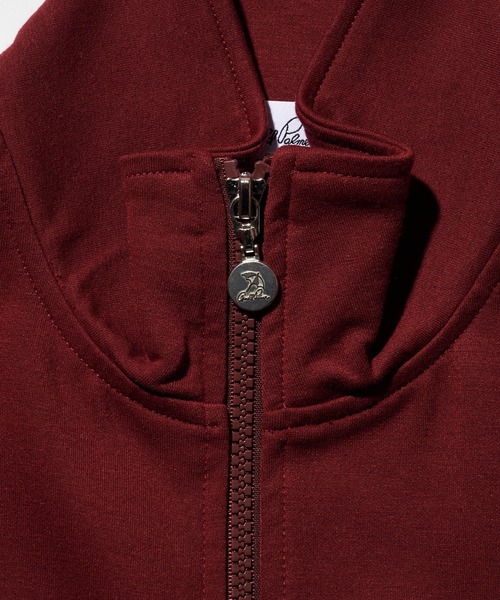 Arnold Palmer（アーノルドパーマー）の「ダンボールニット シェア トラックジャケット（ジャージ・レディース・杢グレー/バーガンディー/ブラック・LL/L/M/S/XS）」の7枚目の写真