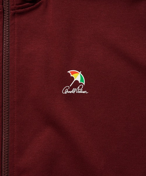 Arnold Palmer（アーノルドパーマー）の「ダンボールニット シェア トラックジャケット（ジャージ・レディース・杢グレー/バーガンディー/ブラック・LL/L/M/S/XS）」の8枚目の写真